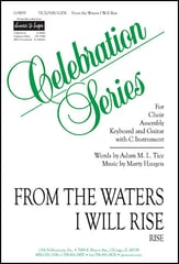 From the Waters I Will Rise SATB choral sheet music cover